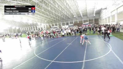 125 lbs Cons. Semi - Riah Tingey, Champions Wrestling Club vs Sophia Tipton, Champions Wrestling Club