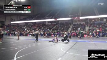70 lbs Quarterfinal - Charley Rose Smith, Wakeeney Wrestling Club vs Rowdie Bond, Trailhands