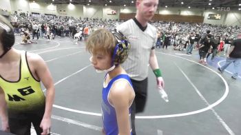 78 lbs Quarterfinal - Johnny Guerrero, Orland WC vs Grady Tolbert, Battle Mountain WC