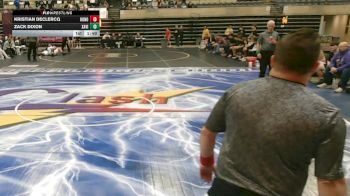 121 lbs Round 1 (4 Team) - Zack Dixon, Xavier, CT vs Kristian DeClercq, Hononegah, IL