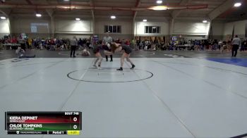135 lbs Quarterfinal - Kiera Depinet, Seneca East vs Chloe Tompkins, Olentangy Orange