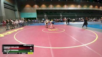 157 lbs Cons. Round 4 - Maddox Sedlacek, White Pine vs Peyton Sardinha, Lakeland