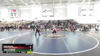 152 lbs Cons. Round 3 - Zack Schrage, 5th Round Wrestling vs Jon McCall, Whitney Point Wrestling