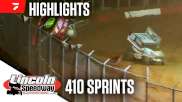 Highlights | 410 Sprints at Lincoln Speedway 3/16/24