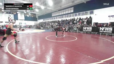 138 lbs Semifinal - Marcello Calavitta, Esperanza vs Julian Espinoza, Cerritos