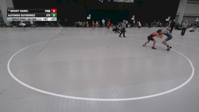 88 lbs Cons. Rd Of 32 - Brody Gabel, Pikes Peak Warriors Wrestling vs Alfonso Gutierrez, Jflo Trained
