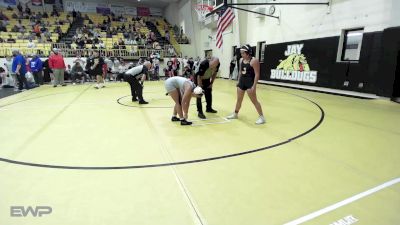 117 lbs Quarterfinal - Harper Dry, Jay Junior High vs Kishani Kobeney, Har-Ber High School