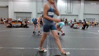 115 lbs Round 3 (4 Team) - Barrett Casteel, Rabbit Wrestling Club vs Kash Brownlow, Slate Wrestling Academy