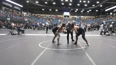 285 lbs Champ. Round 2 - Thaddeus Petersen, Labette Community College vs Conner Murry, Baker (Kan.)