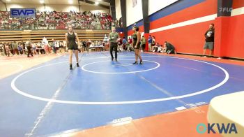 117 lbs Rr Rnd 1 - Amberlyn Bruce, Tulsa Blue T Panthers vs Jadyn Majors, Grove Takedown Club