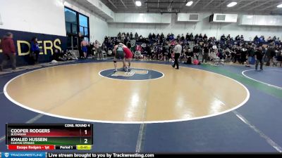 220 lbs Cons. Round 4 - Khaled Hussein, Canyon Springs vs Cooper Rodgers, Buchanan