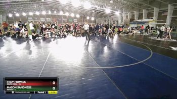 80 lbs Finals (8 Team) - Trey Fowkes, Death Row vs Mason Sandness, Ravage