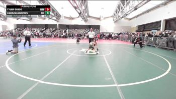 47-T lbs Quarterfinal - Tyler Guido, Hasbrouck Heights Rec vs Carson Godfrey, Sicklerville