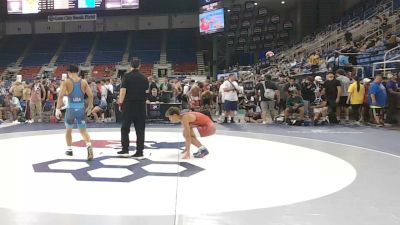 138 lbs Champ. Rd Of 16 - Gage Bjerga, Minnesota vs Matthew Orbeta, California