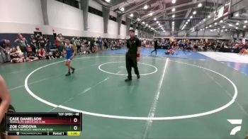 75 lbs Cons. Round 4 - Daniel Morgas Iii, Maverick Elite Wrestling Club vs Hunter Daniel, Texas Elite Wrestling Club