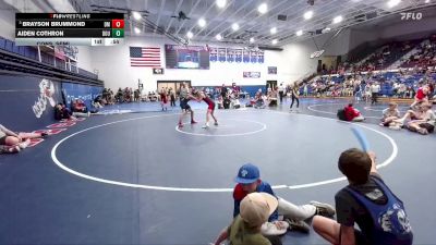 105 lbs Cons. Semi - Brayson Brummond, Dean Morgan vs Aiden Cothron, Douglas Middle School