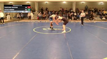 215 lbs Placement Matches (16 Team) - Lucas Weber, Alliance vs Thatcher Whiting, Kearney JV