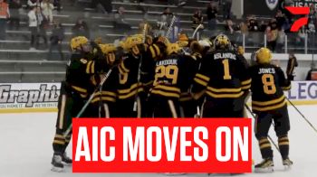 AIC Advances To Atlantic Hockey Championship
