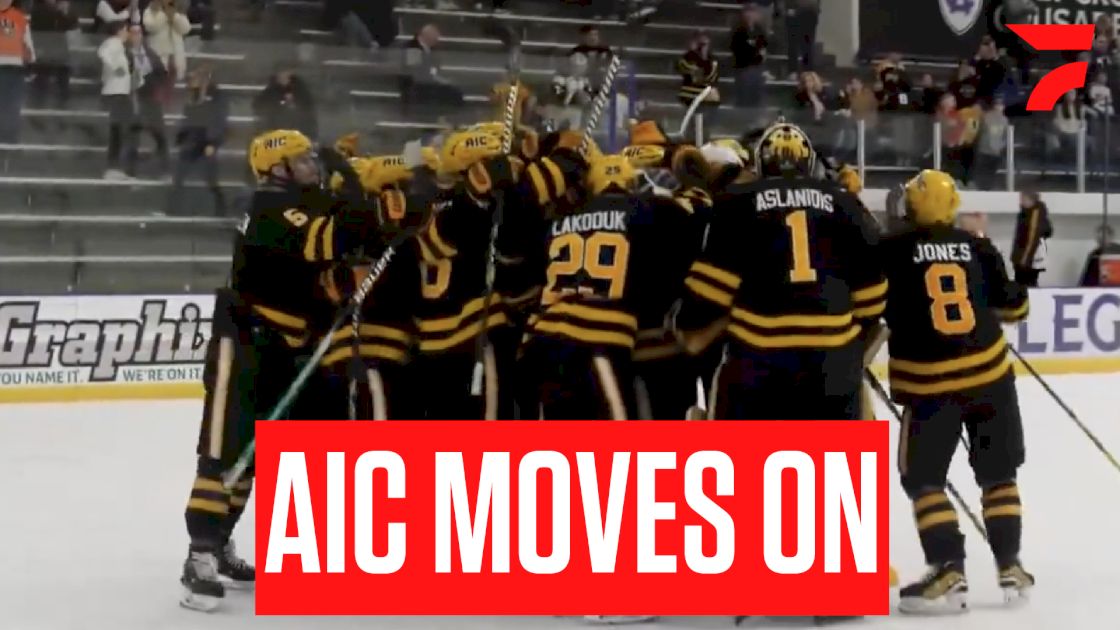 Highlights: AIC Wins Game 3, Advances To Atlantic Final