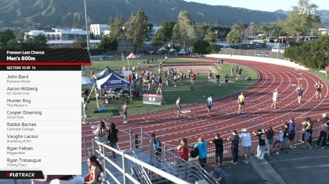 Men's 800m Track, Semi-Finals 10