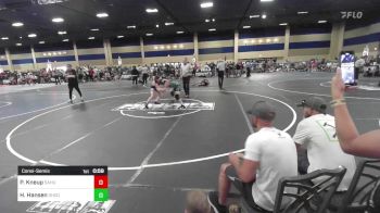 123 lbs Consolation - Pearl Kneup, Sahuarita WC vs Hunter Hansen, Shootbox WC