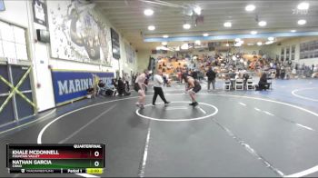 215 lbs Quarterfinal - Khale McDonnell, Fountain Valley vs Nathan Garcia, Chino