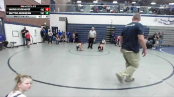 63 lbs Cons. Round 3 - Matteo Guerrero, Hawk Wrestling Club vs Ingrid Rodriguez, Grizzly Wrestling Club