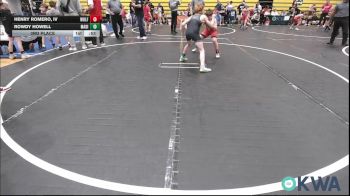 100 lbs 3rd Place - Henry Romero, IV, Wolfpak Wrestling vs Rowdy Howell, Madill Takedown