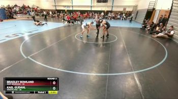 126 lbs Round 2 (10 Team) - Kael Gudahl, Wheatland vs Bradley Rowland, East Renegade