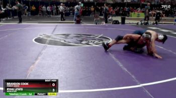 175 lbs Cons. Round 6 - Brandon Cook, Forest Grove vs Ryan Lewis, Middleton