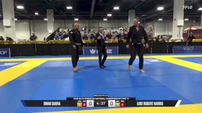 Omar Sabha vs Luke Robert Harris 2026 American National IBJJF Jiu-Jitsu Championship