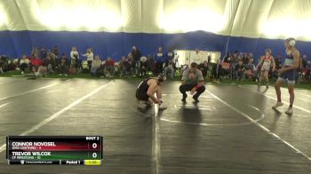 120 lbs Round 1 (8 Team) - Connor Novosel, Ohio Lightning vs Trevor Wilcox, CP Wrestling
