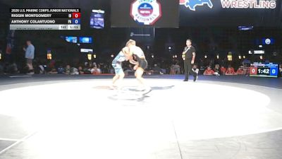 138 lbs Champ. Rd Of 64 - Riggin Montgomery, Idaho vs Anthony Colantuono, Pennsylvania