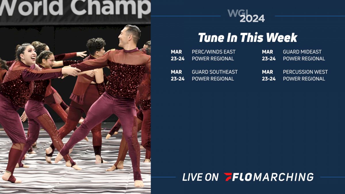 WGI Weekend Watch Guide: What's Streaming on FloMarching, March 23-24