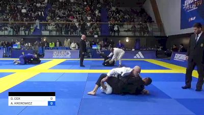DANIEL COX vs ARTUR KREROWICZ 2023 European Jiu-Jitsu IBJJF Championship
