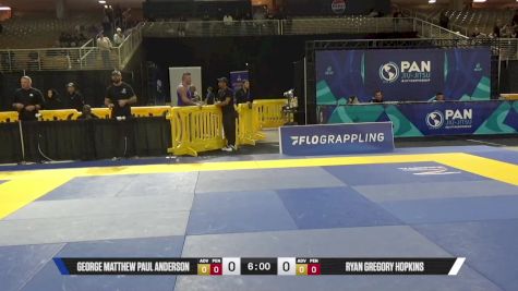 Ryan Gregory Hopkins vs George Matthew Paul Anderson 2025 Pan Jiu Jitsu IBJJF Championship