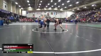 160 lbs Semis & 1st Wrestleback (8 Team) - Mason Miigerl, Lincoln East vs Levi Bloomquist, Columbus