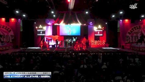 The Stingray Allstars - Marietta - Green [2025 L6 Junior - Large Day 1] 2025 ASC Battle Under the Big Top Grand Nationals