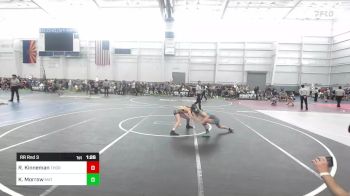 88 lbs Rr Rnd 3 - Regan Kinneman, Thorobred vs Khloe Morrow, Mat Demon WC