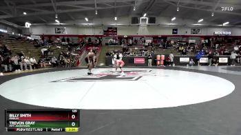 125 lbs Quarterfinal - Trevon Gray, Pitt-Johnstown vs Billy Smith, Findlay
