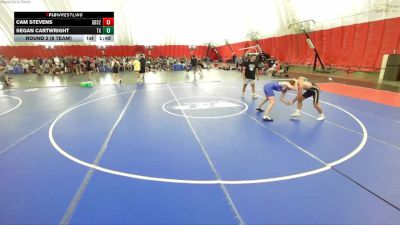132 lbs Round 2 (8 Team) - Cam Stevens, Glenbrook South B vs Segan Cartwright, Team X