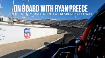Ride On Board With NASCAR Driver Ryan Preece In A Modified At The New North Wilkesboro