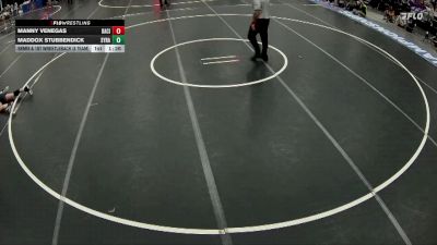 138 lbs Semis & 1st Wrestleback (8 Team) - Manny Venegas, David City vs Maddox Stubbendick, Syracuse