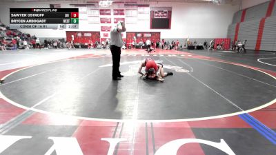 133 lbs Consi Of 16 #1 - Sawyer Ostroff, LIU - Unatt vs Brycen Arbogast, West Virginia - Unatt