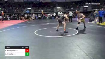 174 lbs Quarterfinal - Reid Bourgeois, Rebel Wrestling Club vs Luke Krepela, Arlington Tn