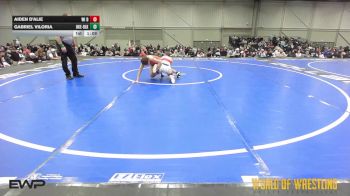 100 lbs 3rd Place - Aiden D'Alie, WI Dual Team 14U vs Gabriel Viloria, OK Elite 14U Black