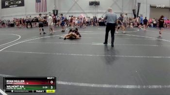 126 lbs Semis (4 Team) - Wilmont Kai, Pirates WC White vs Ryan Muller, Savage Underworld