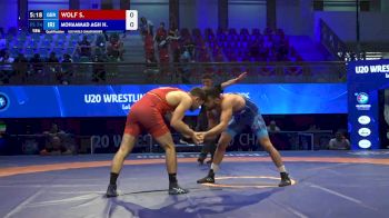74 kg Qualif. - Stas Wolf, Germany vs Hossein Mohammad Aghaei, Iran