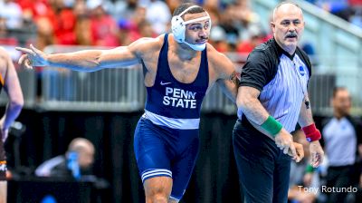 197 lb R16, Aaron Brooks, Penn State vs Joseph Novak, Wyoming