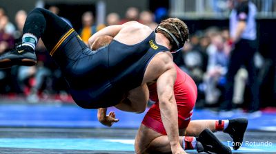 285 lb R16, Nick Feldman, Ohio State vs Bradley Hill, Iowa